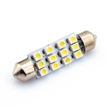 LED auto žiarovka C5W 12 SMD 3528 36mm