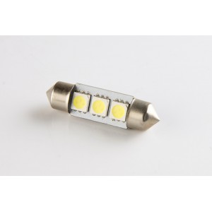 LED auto žiarovka 36mm C5W 3 SMD 5050 