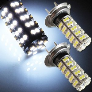 LED auto žiarovka H7, 68 SMD 3528 4W 12V