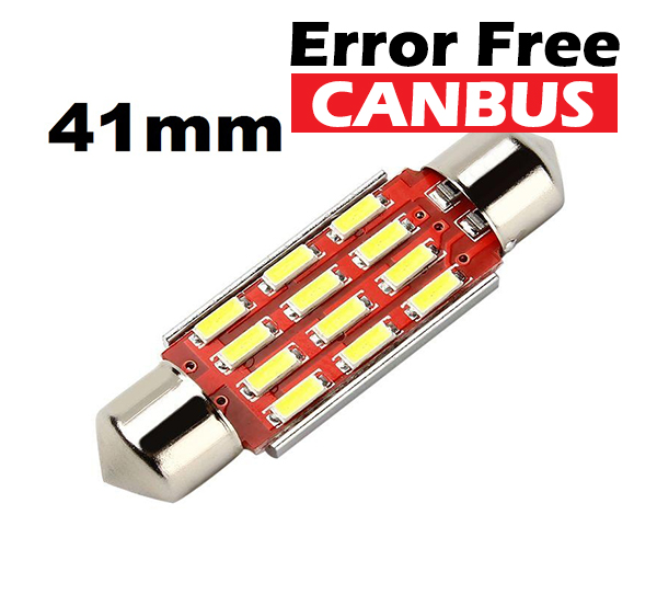 LED autožiarovka 41mm CANBUS - 4014 SMD