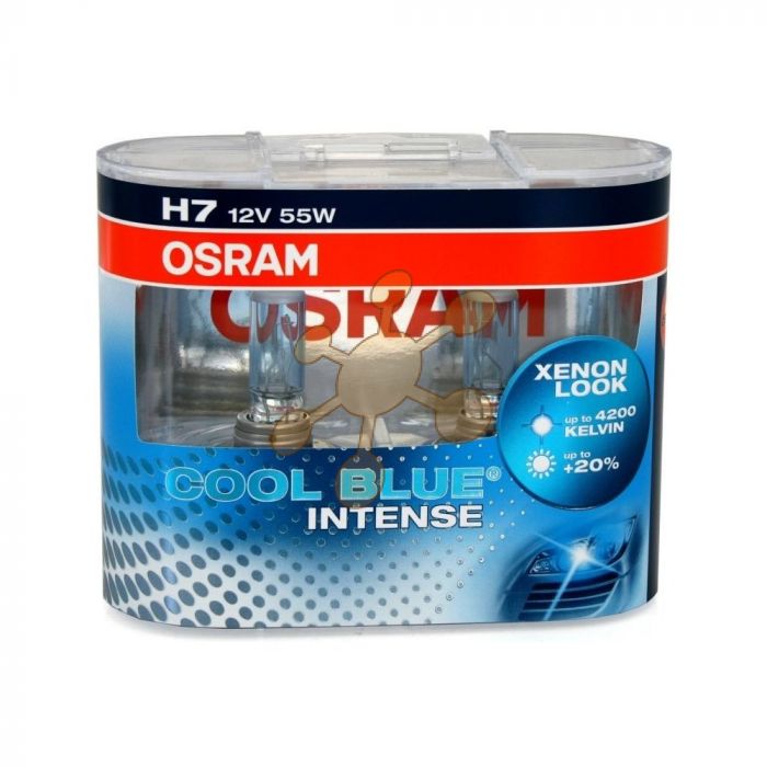 OSRAM COOL BLUE Intense H7 12V 55W DUO
