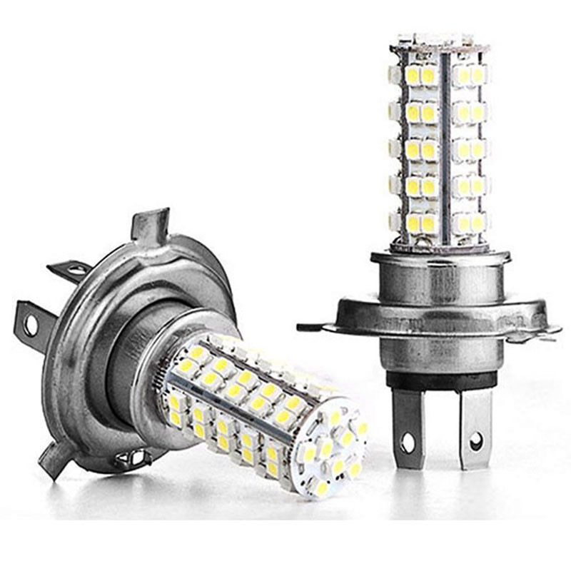 LED auto žiarovka H4, 68 SMD 3528 4W 12V