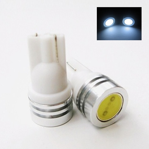 LED auto žiarovka T10 COB 1,5W, studená biela