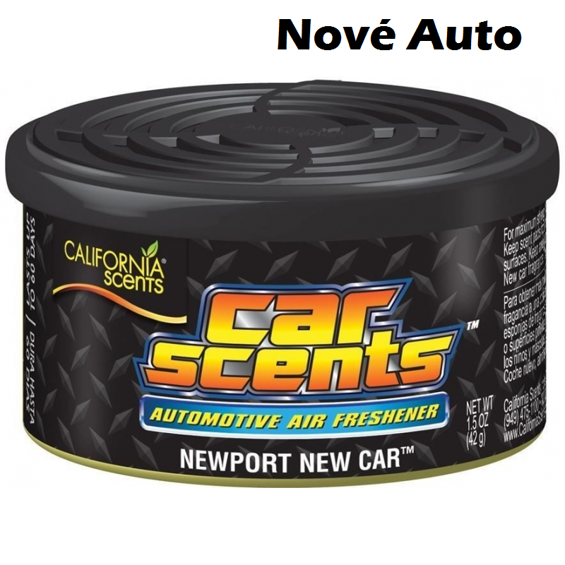 CALIFORNIA SCENTS Nové auto