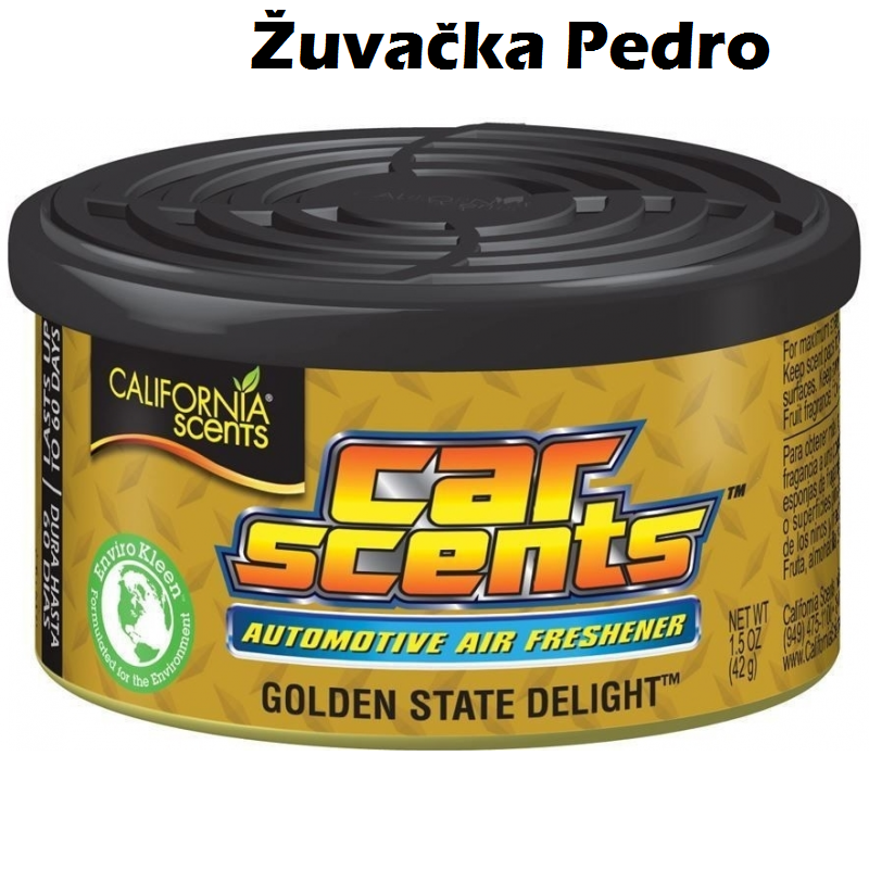 CALIFORNIA SCENTS  Žuvačka Pedro