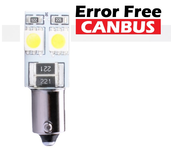 LED  L314W-Ba9s 4 SMD 5050 1.5W Canbus