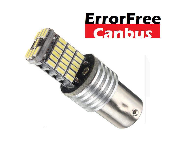 LED AUTO ŽIAROVKA BA15S 45 SMD 4014 Canbus